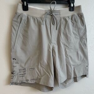 Gray Athletic Lululemon Shorts